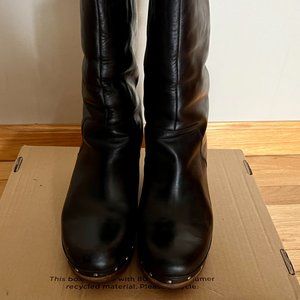 UGG Australia Lynnea wooden platform boots